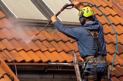 Démoussage et hydrofuge de toiture à Souternon